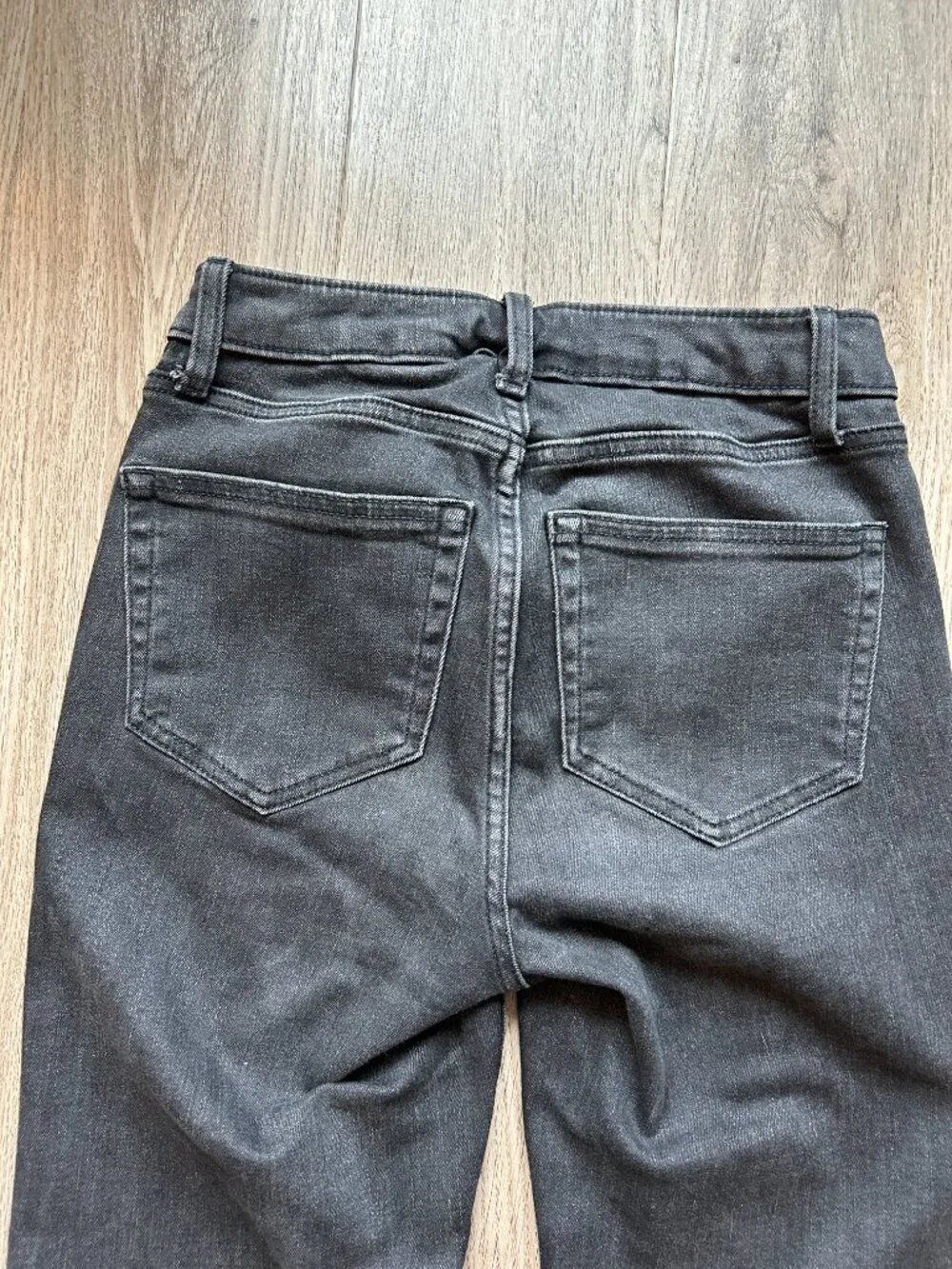 Wild Fable High Rise Acampanado de Tiro Alto Flare Jeans in Black Size 4 - Picture 12 of 12